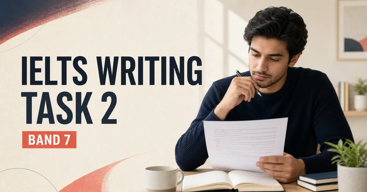 IELTS Writing Task 2 Band 7: 7 passaggi essenziali